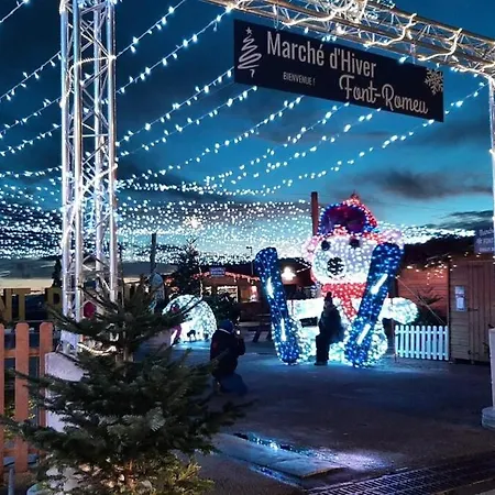 5 Min Centre Font-romeu Baignoire Balcon *